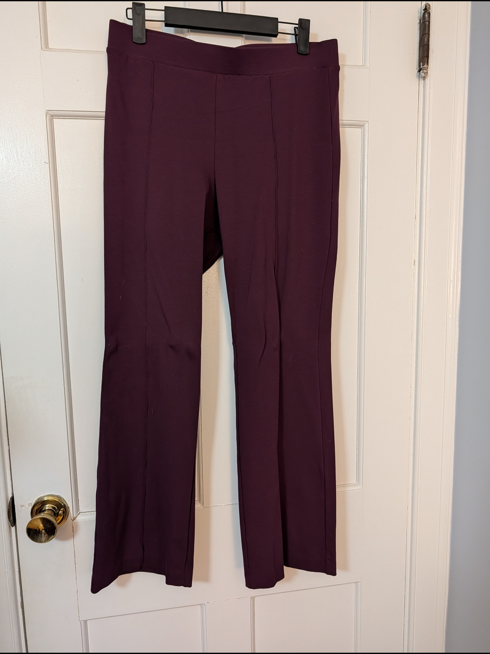 Amazon Essentials Plum Boot Cut Pull-On Pants
